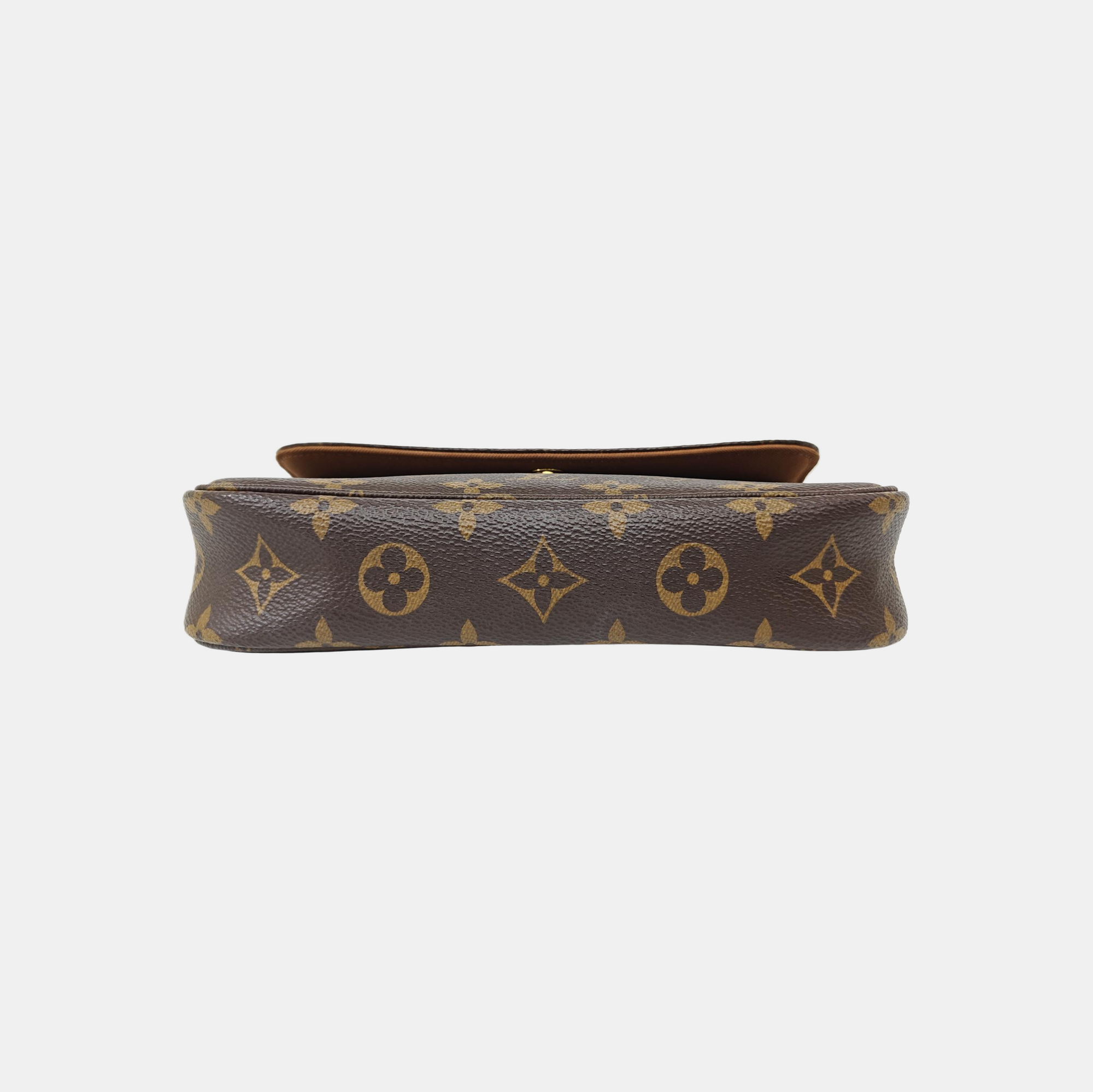 IVY Monogram Coated Canvas Brown