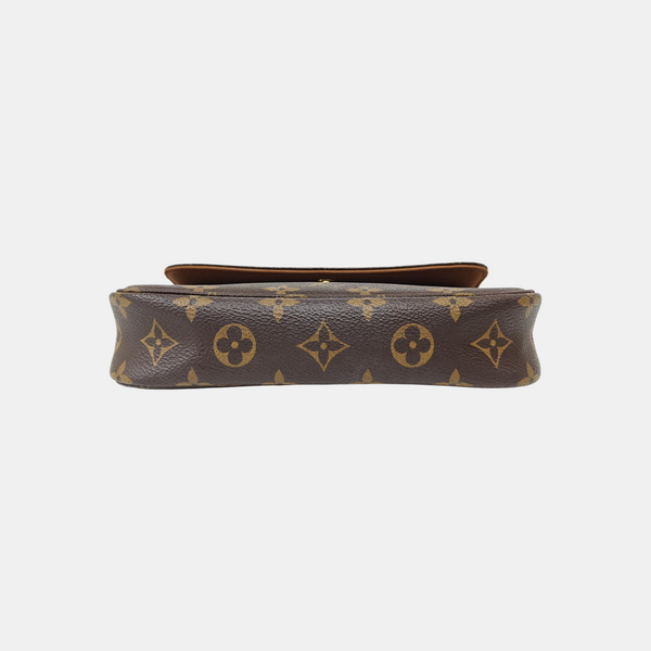 IVY Monogram Coated Canvas Brown