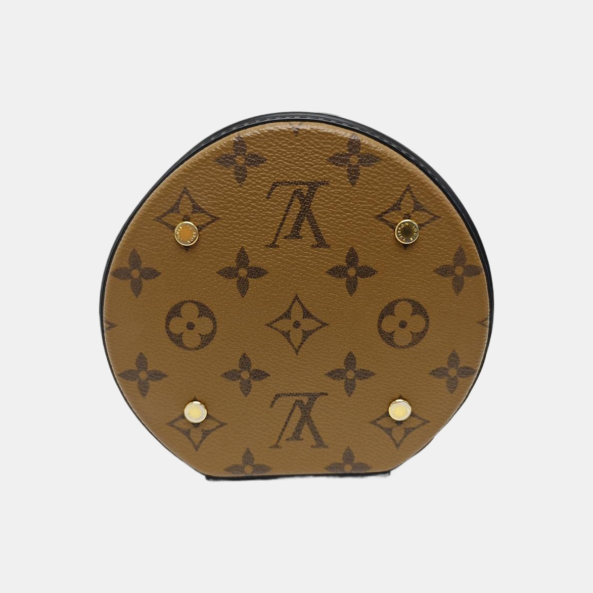 CANNES PM Monogram Coated Canvas Brown