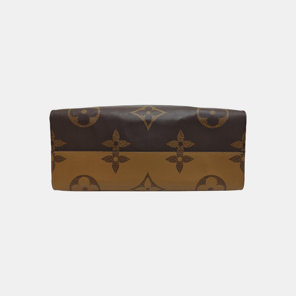 ONTHEGO GM Monogram Coated Canvas Brown