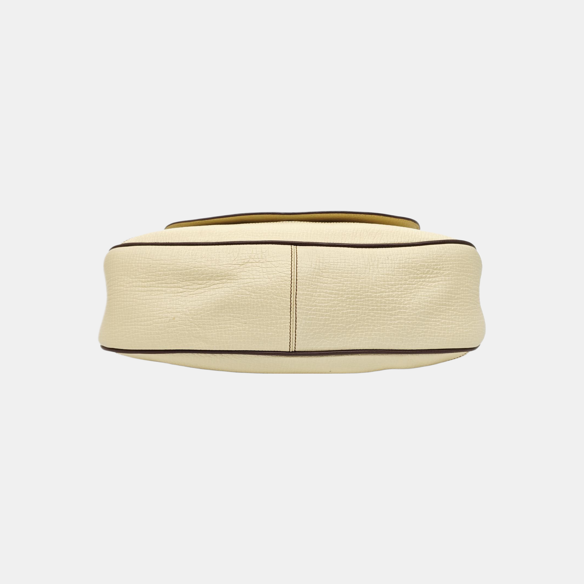 Calfskin Shoulder Bag Beige