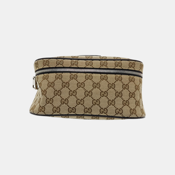 Monogram Canvas Shoulder Bag Beige