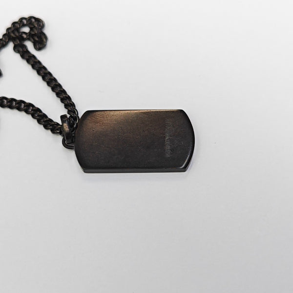 Stainless Steel Black Necklace