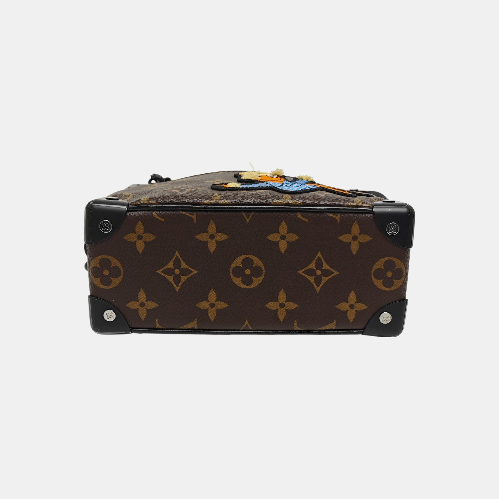 SOFT TRUNK Mini Coated Canvas Brown