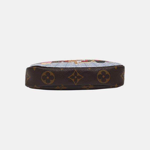 ACCESSOIRES Mini Monogram Coated Canvas Brown