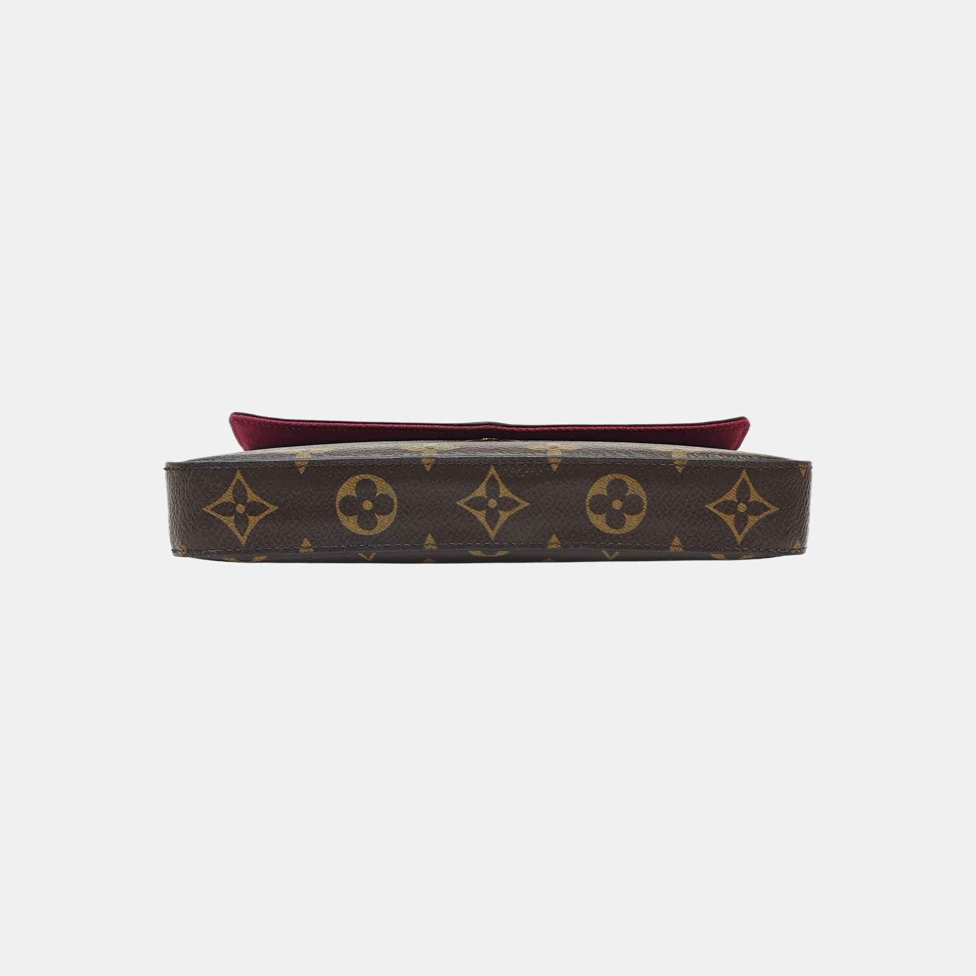 FÉLICIE Monogram Coated Canvas Brown