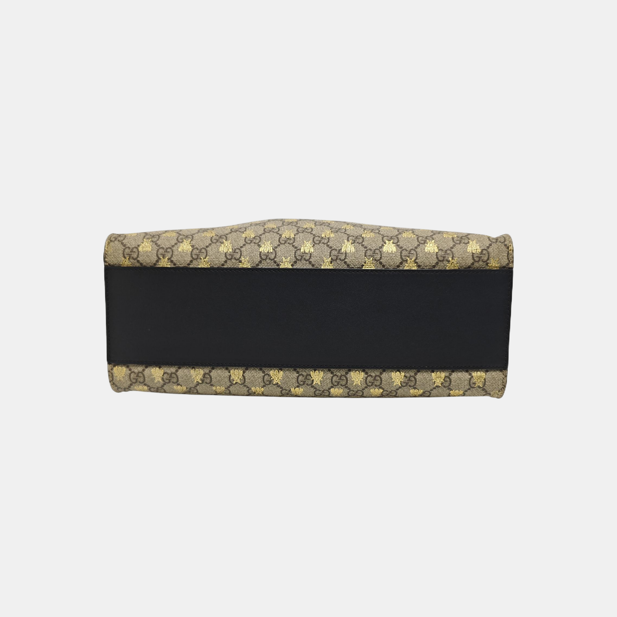 Padlock Medium Monogram Coated Canvas Brown