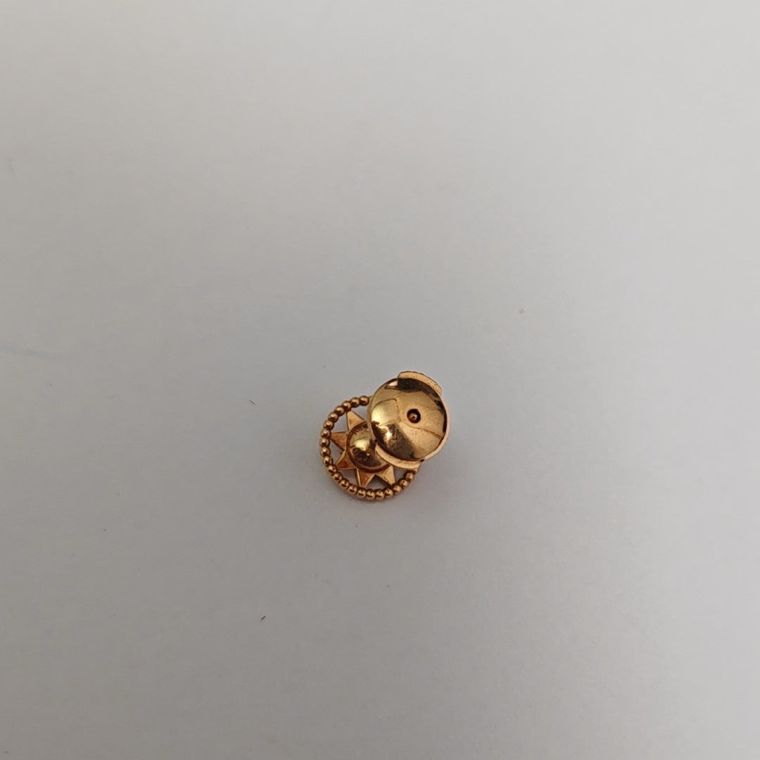18k Rose Gold Stud Earrings