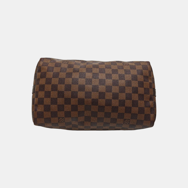 SPEEDY 30 Damier Ebene Coated Canvas Brown