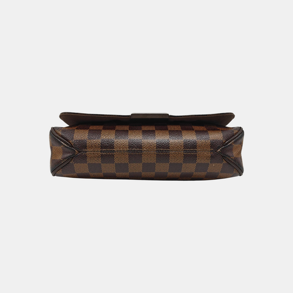 BROOKLYN Damier Ebene Coated Canvas Brown