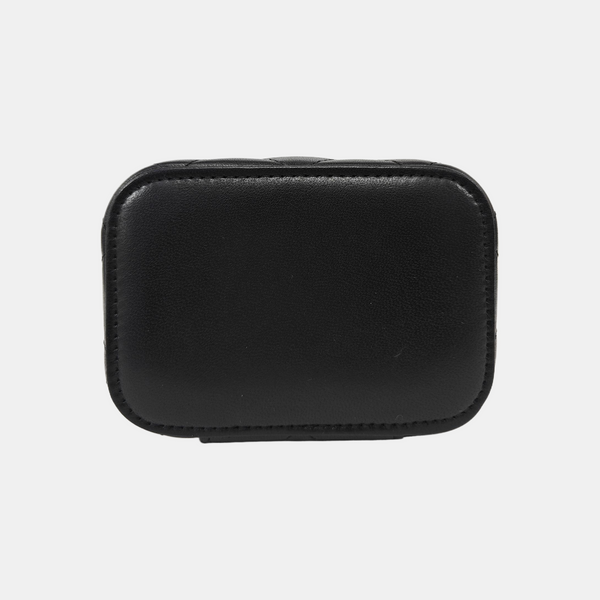 VANITY CASE Mini Quilted Lambskin Black