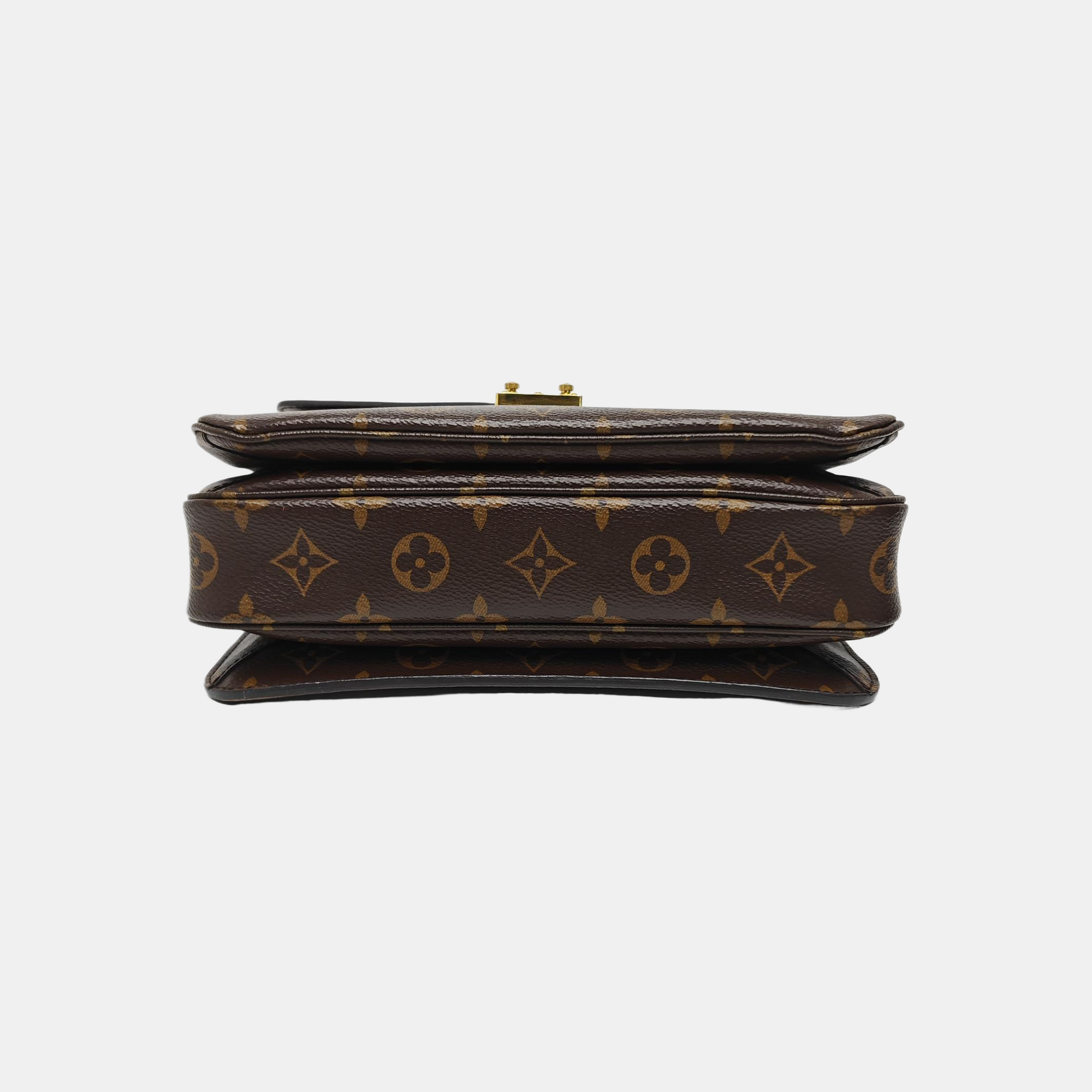 MÉTIS MM Monogram Coated Canvas Brown