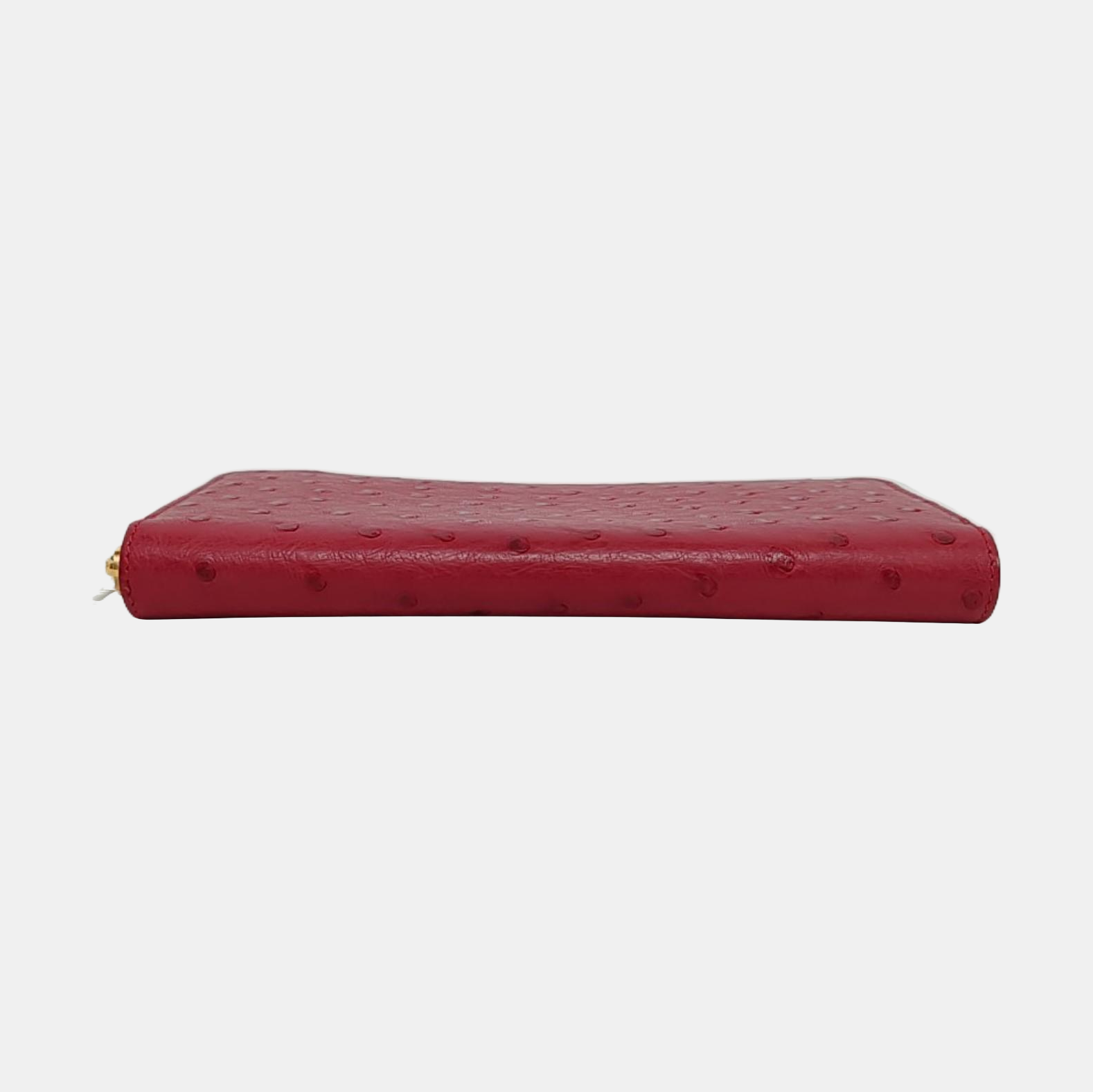 BRAZZA Ostrich Red Wallet