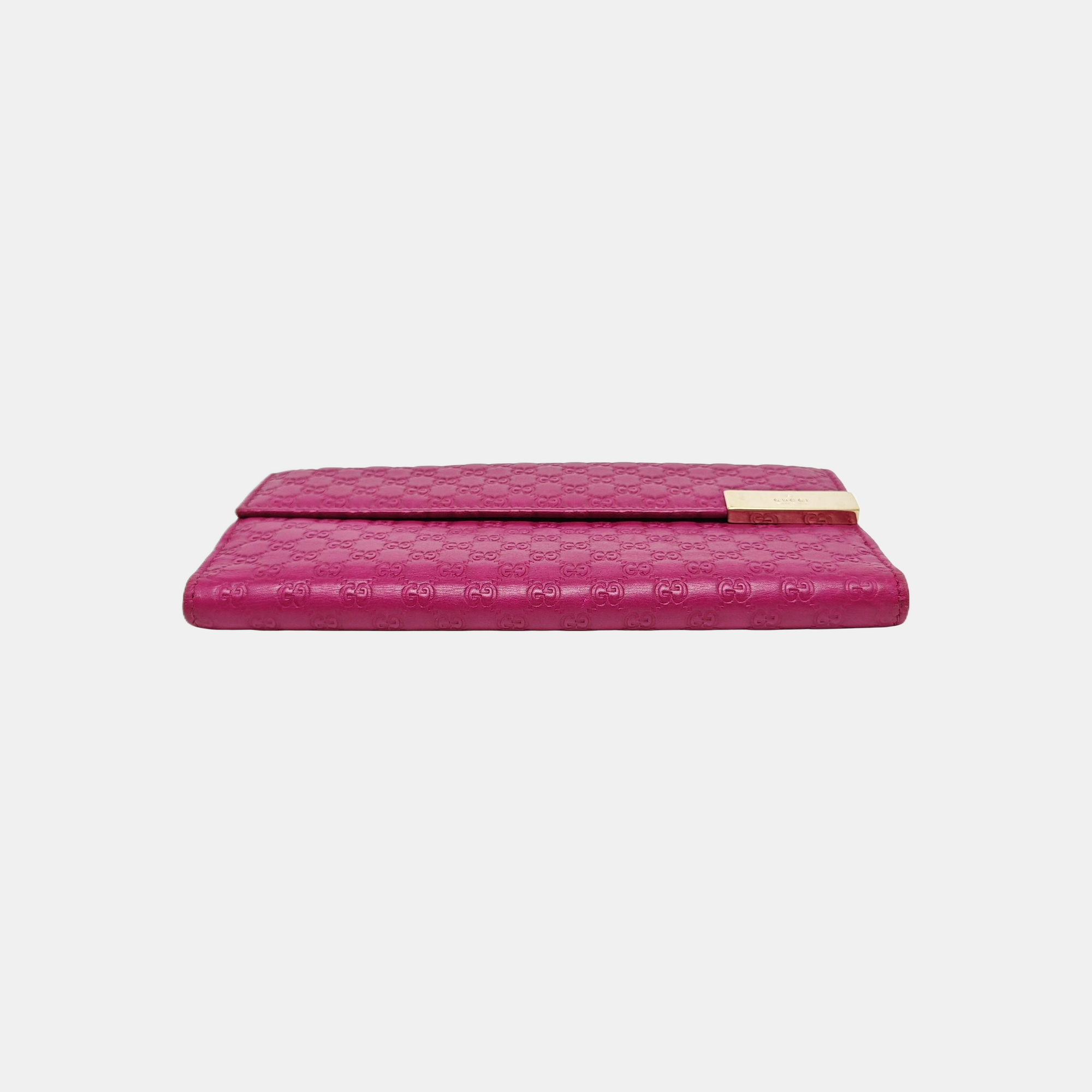 Monogram Calfskin Wallet Pink