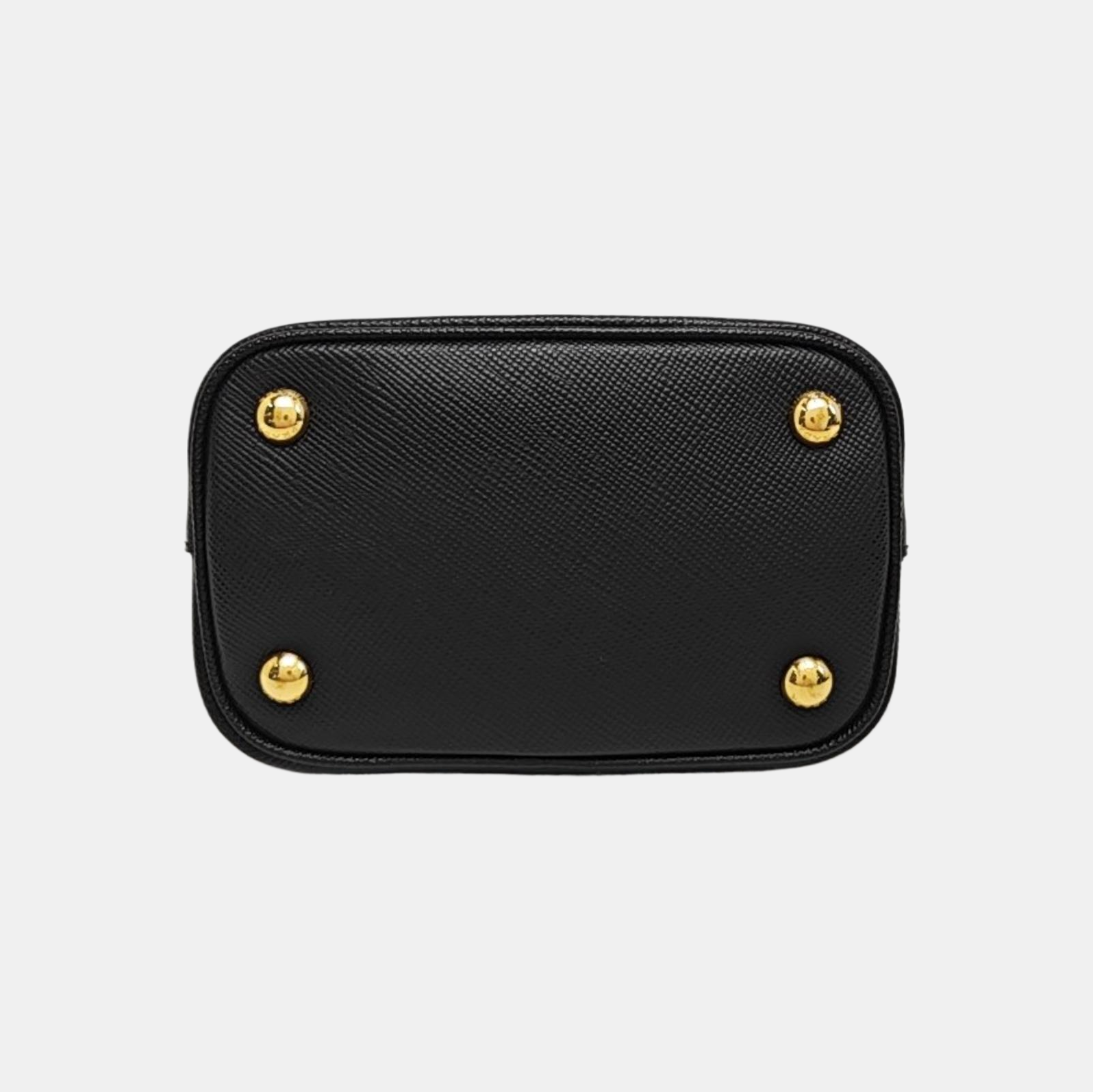 Panier Small Saffiano Calfskin Black