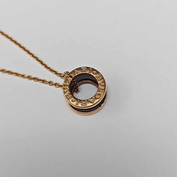 B.ZERO1 18k Rose Gold Necklace