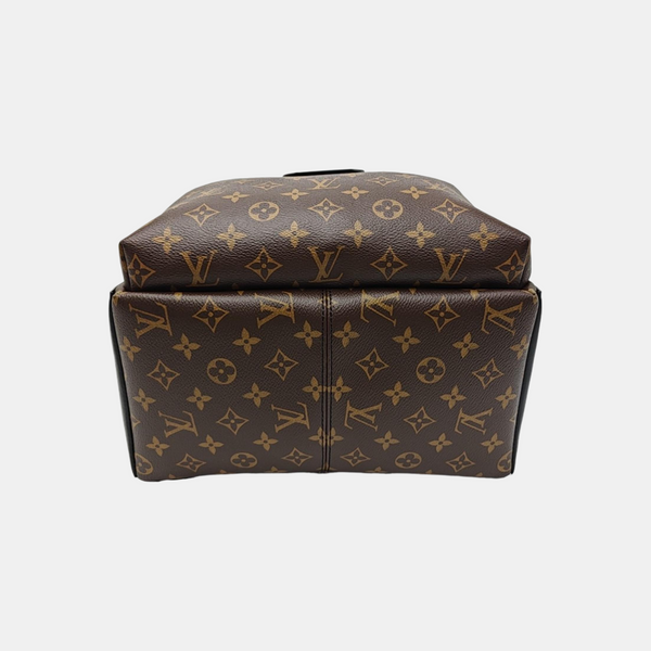 JOSH PM Monogram Coated Canvas Brown