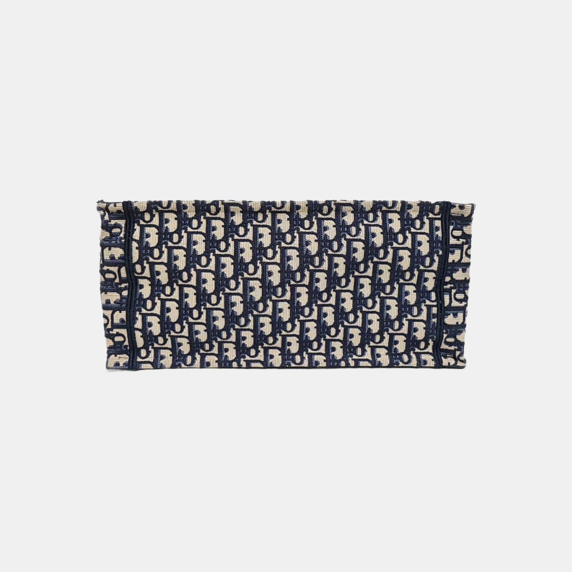 Book Tote Medium Canvas Blue