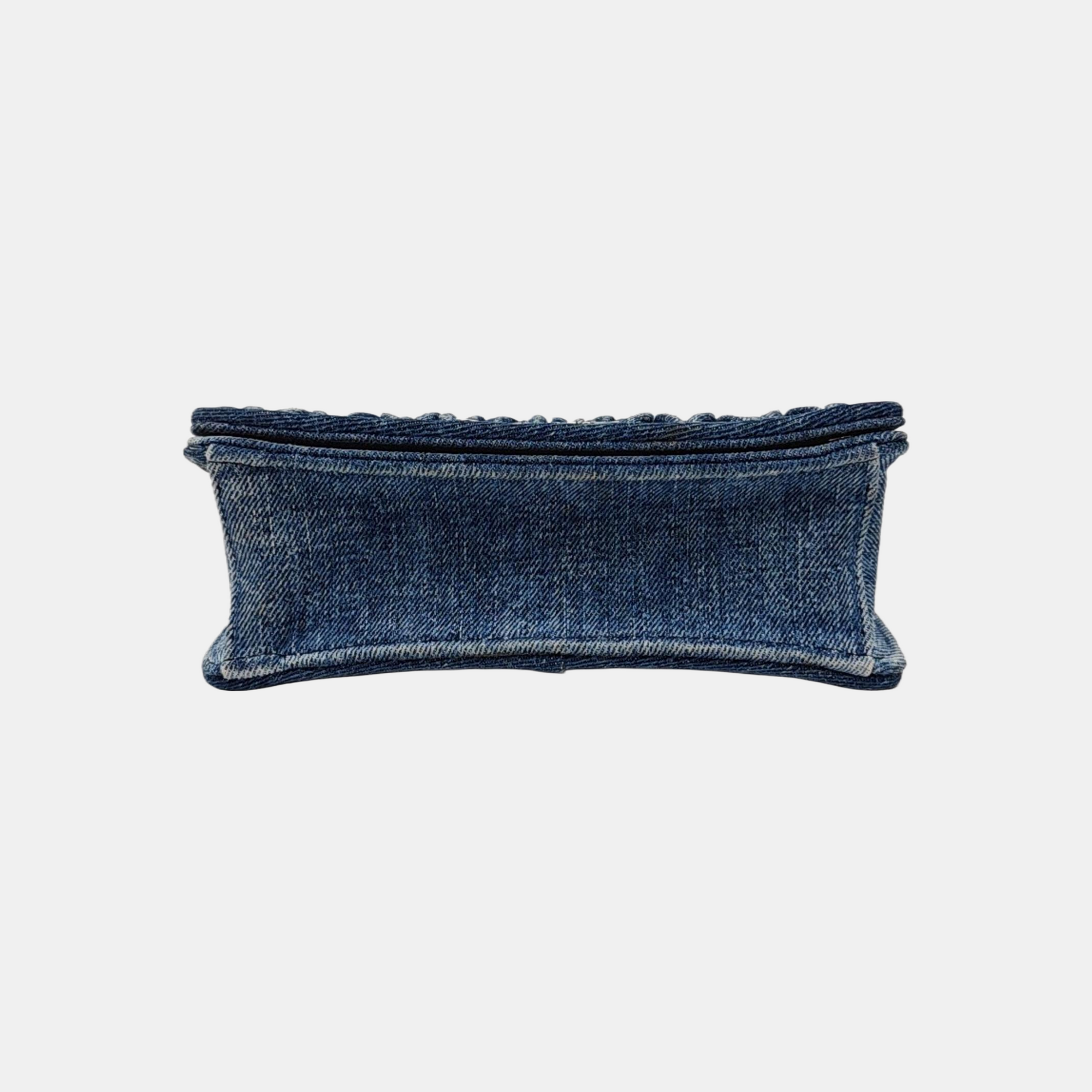 Matelassé Mini Denim Blue