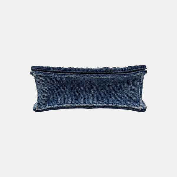 Matelassé Mini Denim Blue