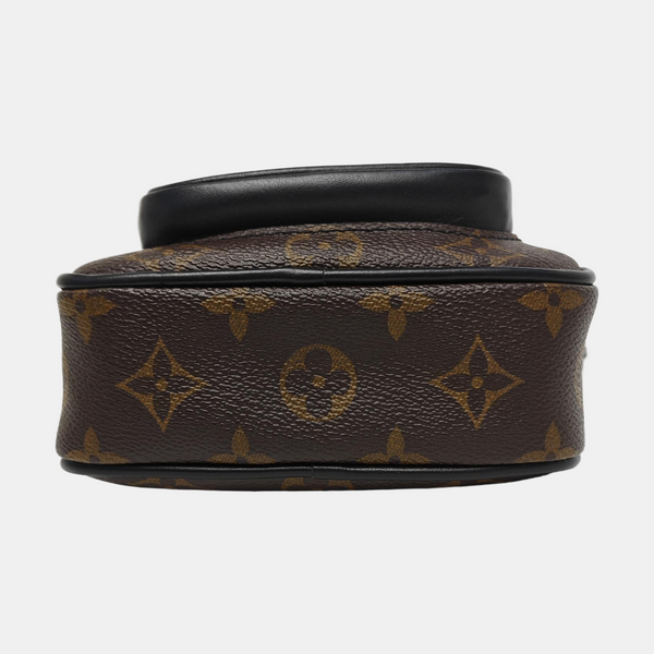 CHRISTOPHER Monogram Coated Canvas Brown