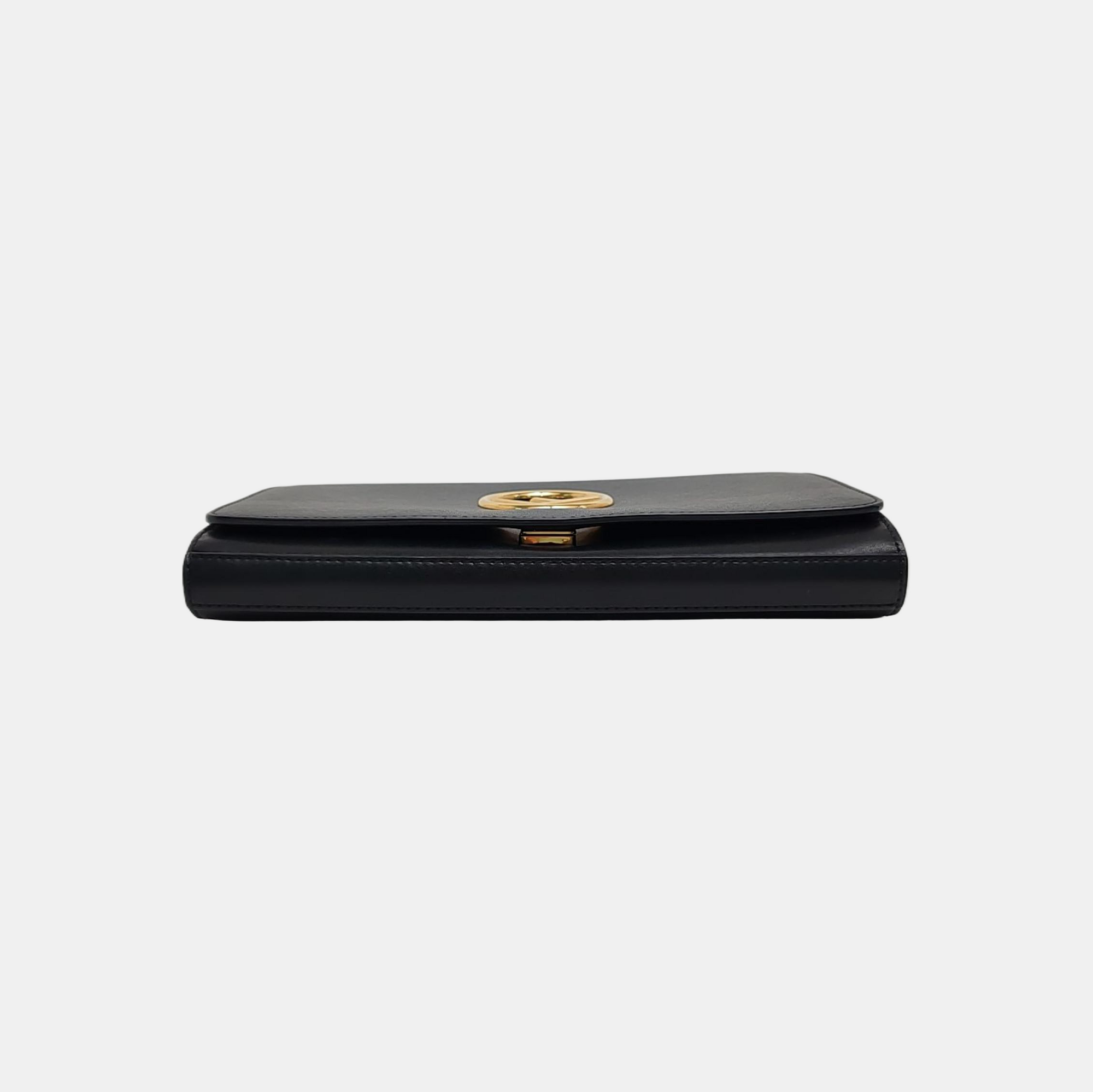 Wallet Calfskin Black