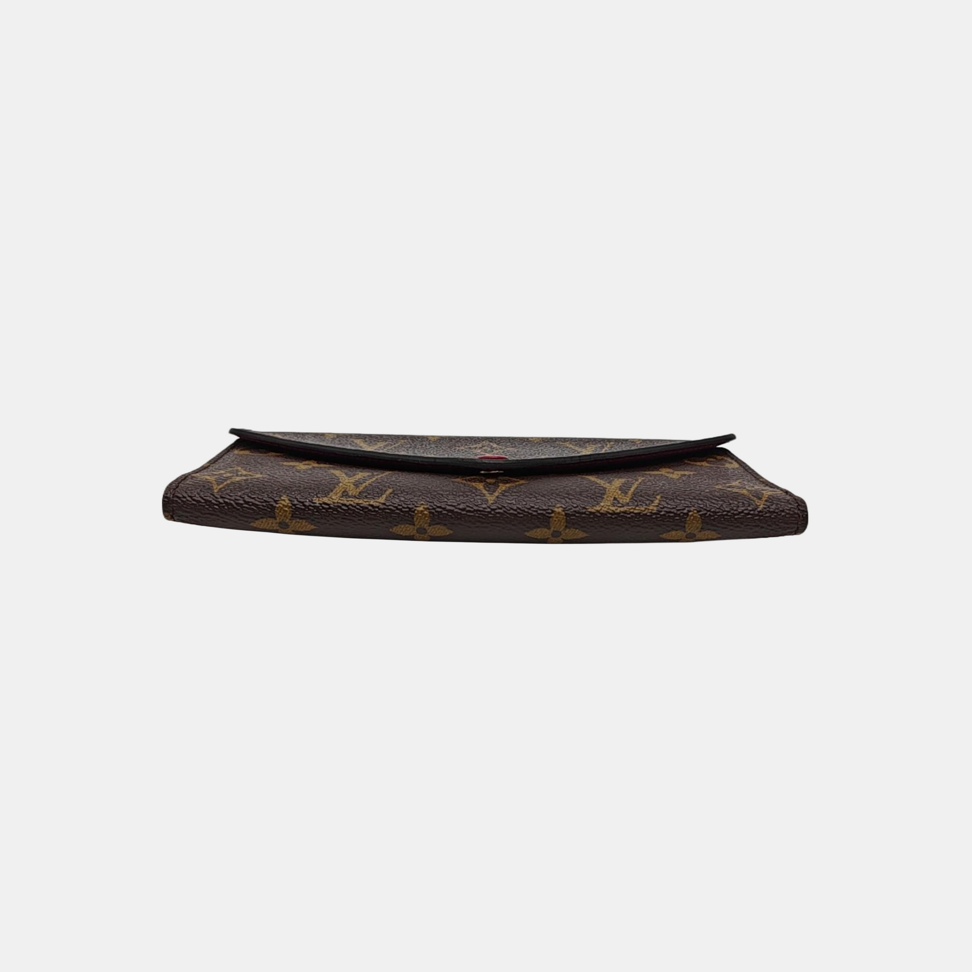 JOSÉPHINE Monogram Coated Canvas Brown Wallet