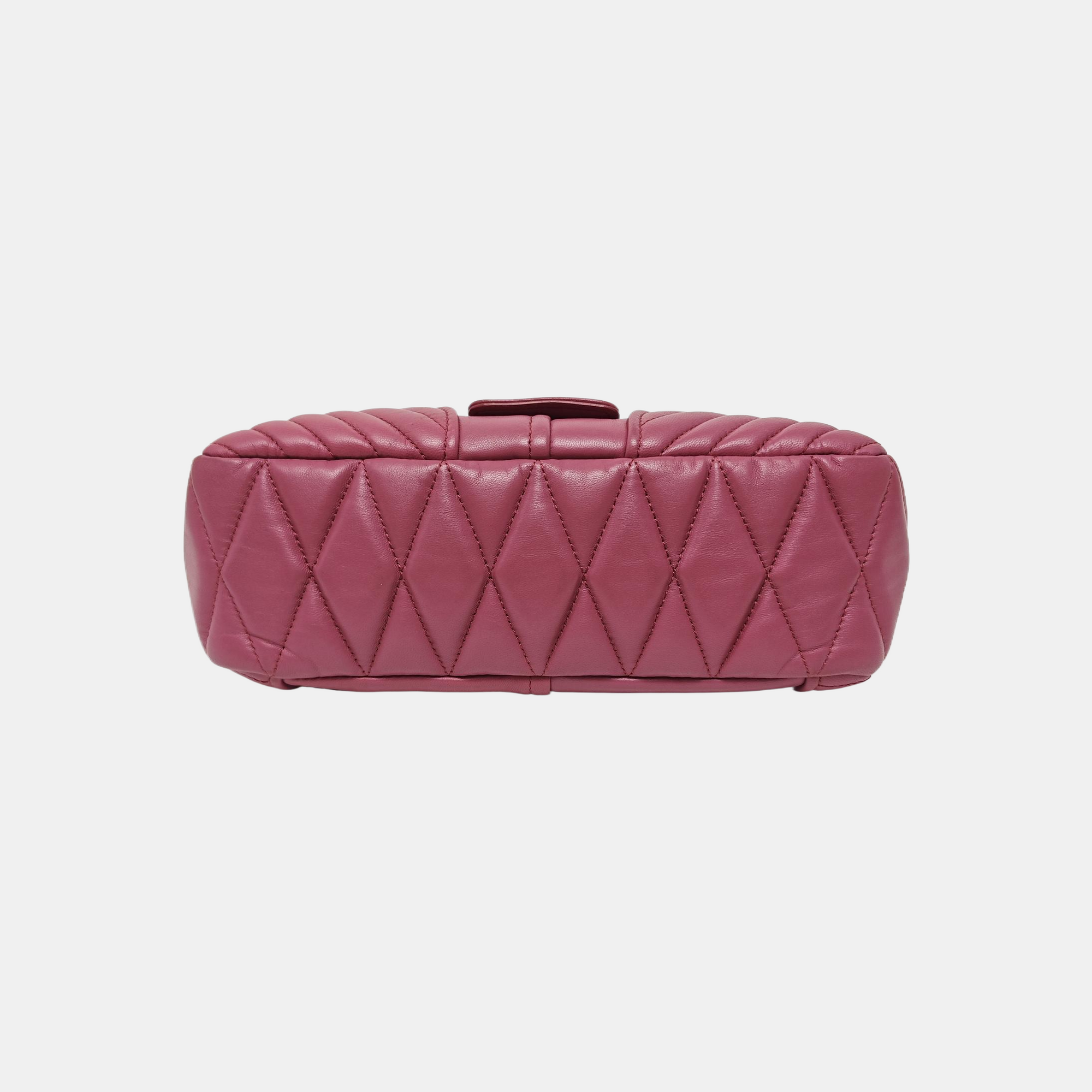 Quilted Lambskin Shoulder Bag Pink