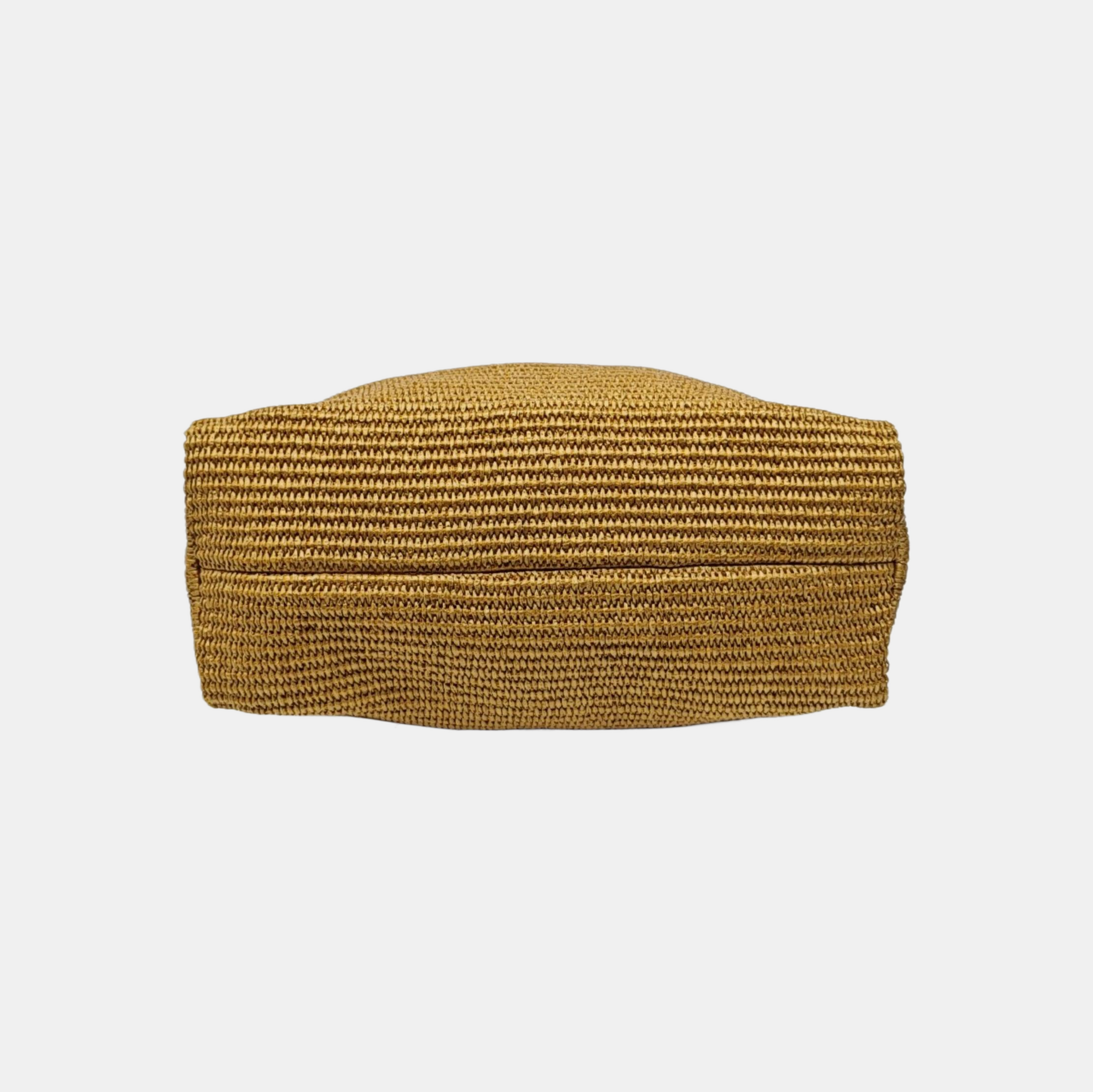 Straw Tote Bag Brown