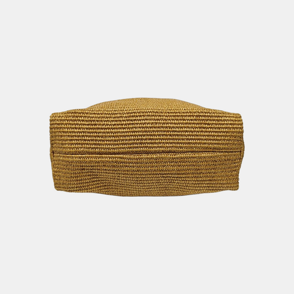 Straw Tote Bag Brown