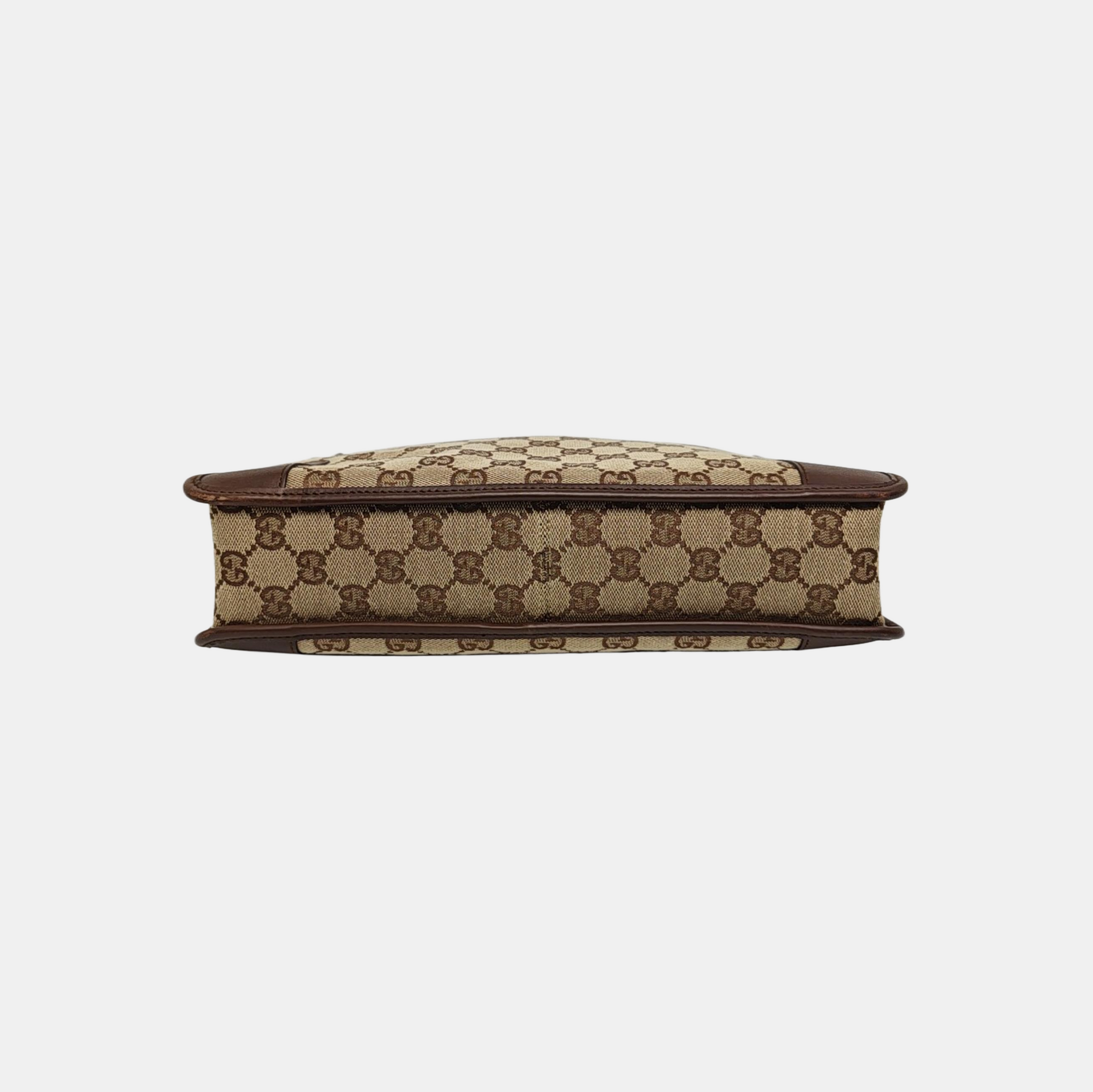 Monogram Canvas Top Handle Bag Brown