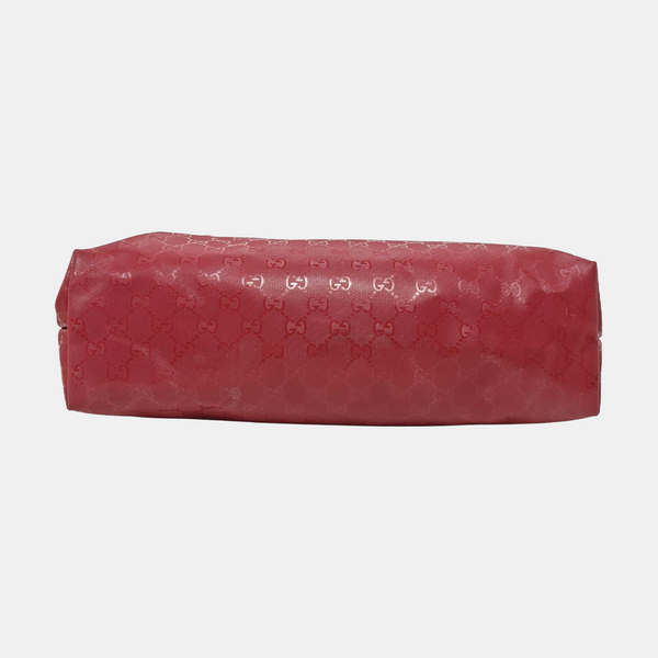 GG Imprime Monogram Coated Canvas Red