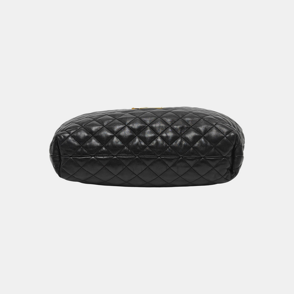 ICARE Extra Large Quilted Lambskin Black