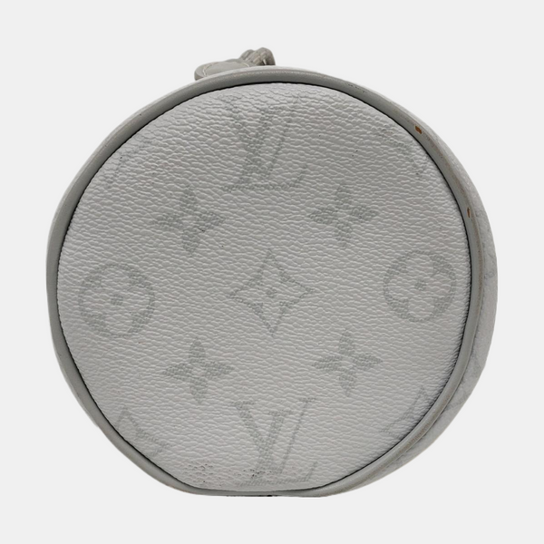 CHALK Monogram Coated Canvas Gray