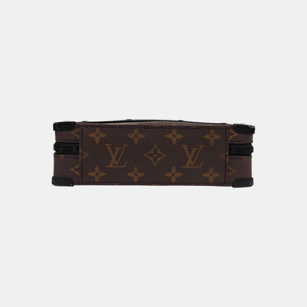 SOFT TRUNK Monogram Coated Canvas Brown