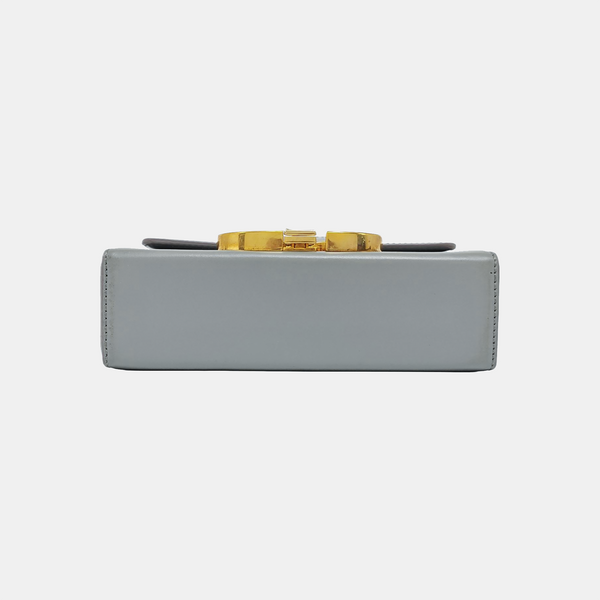 30 Montaigne Mini Oblique Calfskin Gray