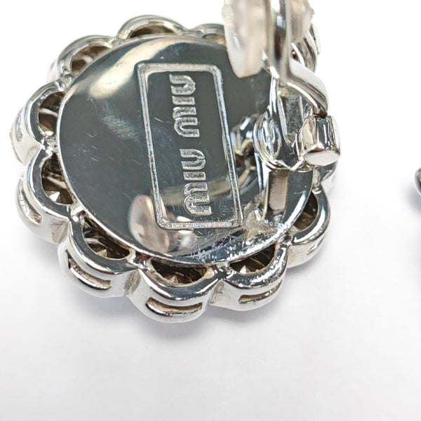 Metal Silver Clip On Earrings