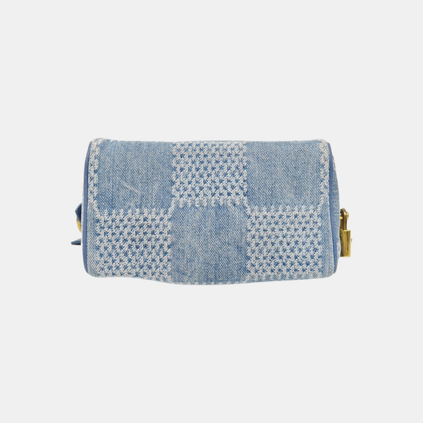 SPEEDY 18 Damier Canvas Blue