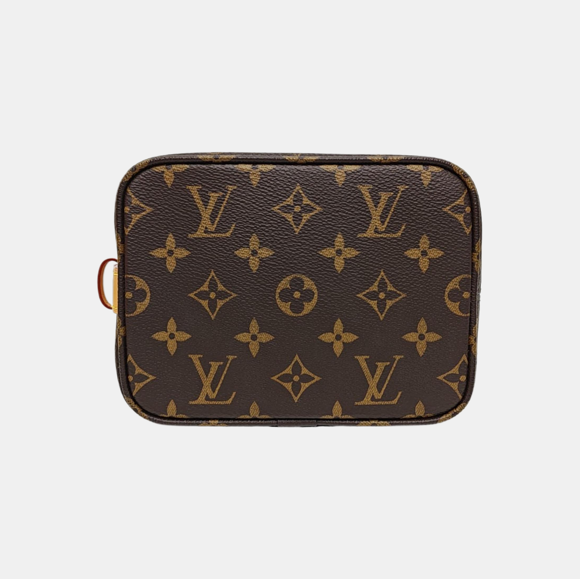 ALL IN Monogram Coated Canvas Brown