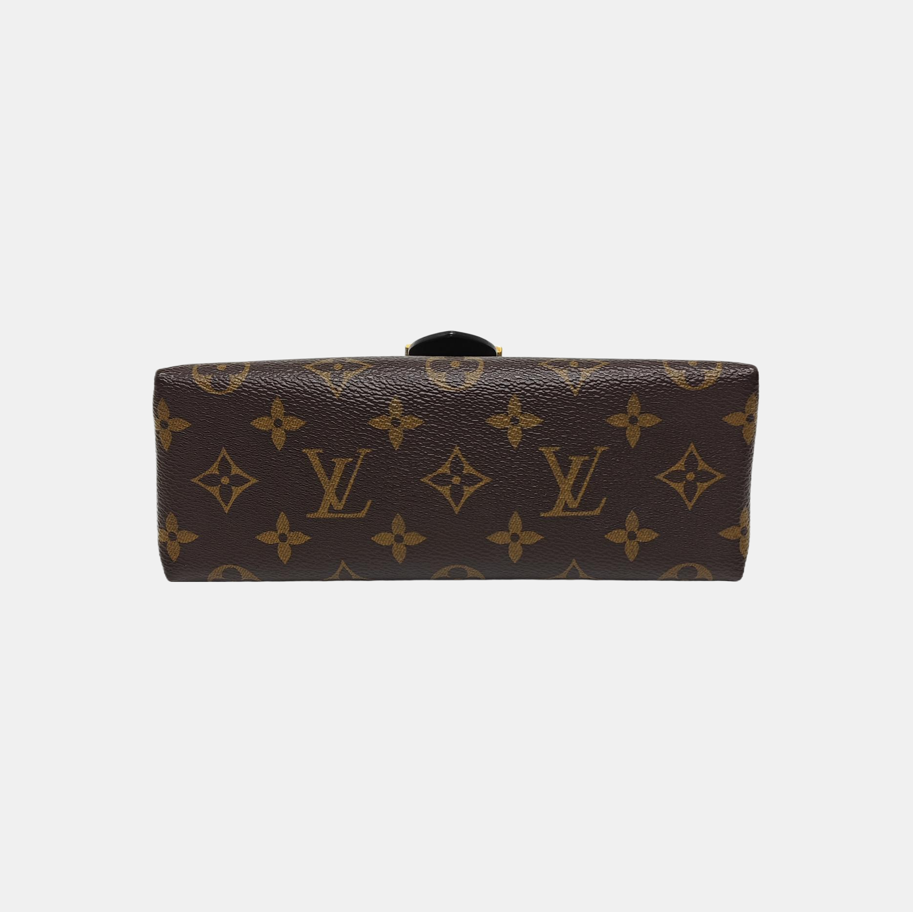 LOCKY BB Monogram Coated Canvas Brown