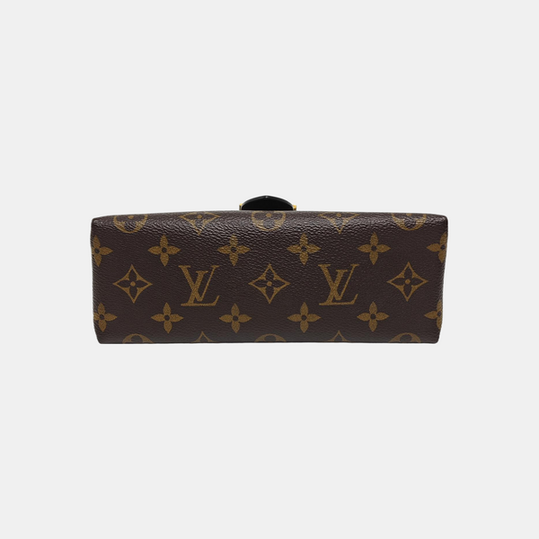 LOCKY BB Monogram Coated Canvas Brown