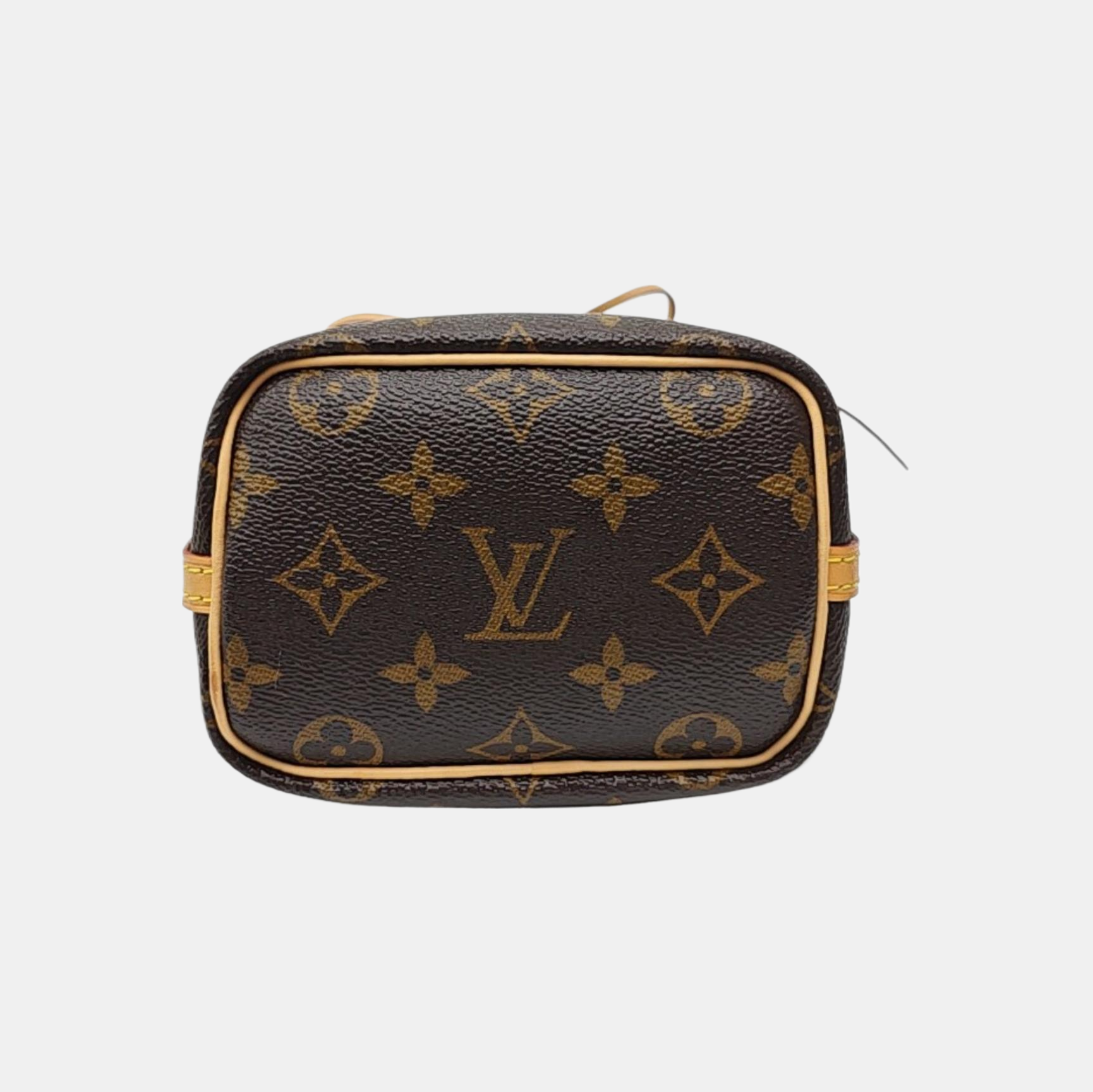 NÉONOÉ Nano Monogram Coated Canvas Brown