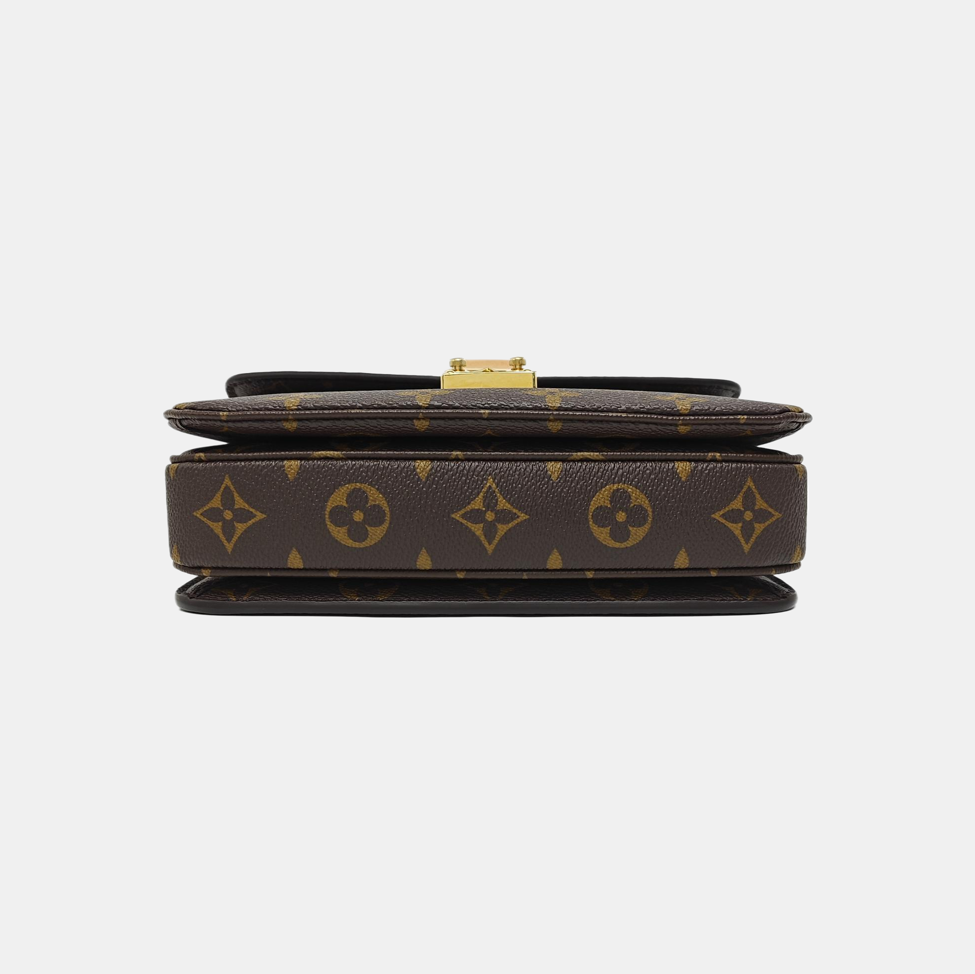 MÉTIS EAST WEST Monogram Coated Canvas Brown