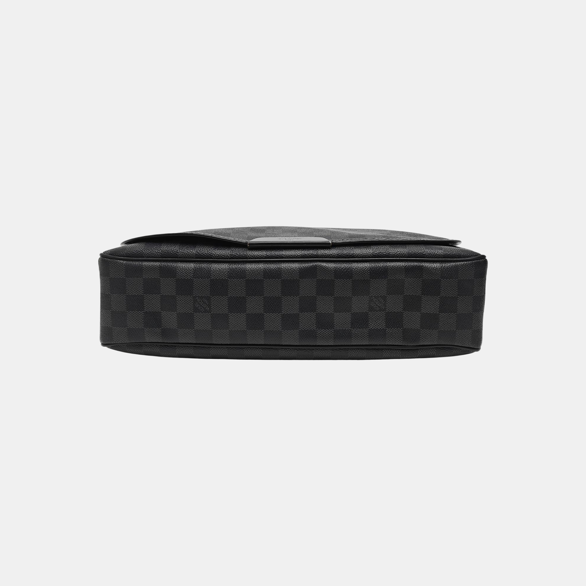 DANIEL Damier Graphite Coated Canvas Gray