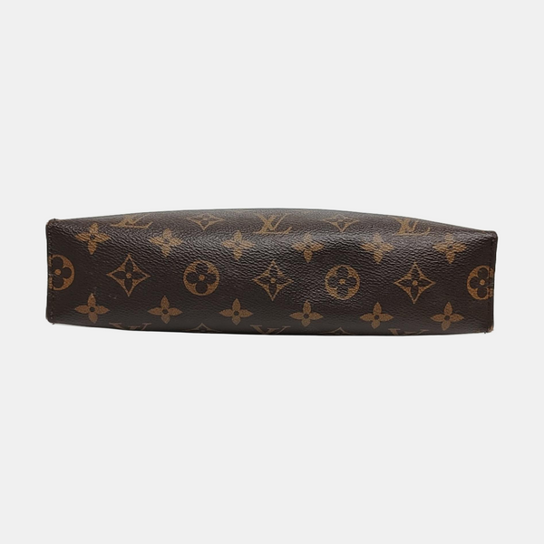 TOILET POCKET 26 Monogram Coated Canvas Brown