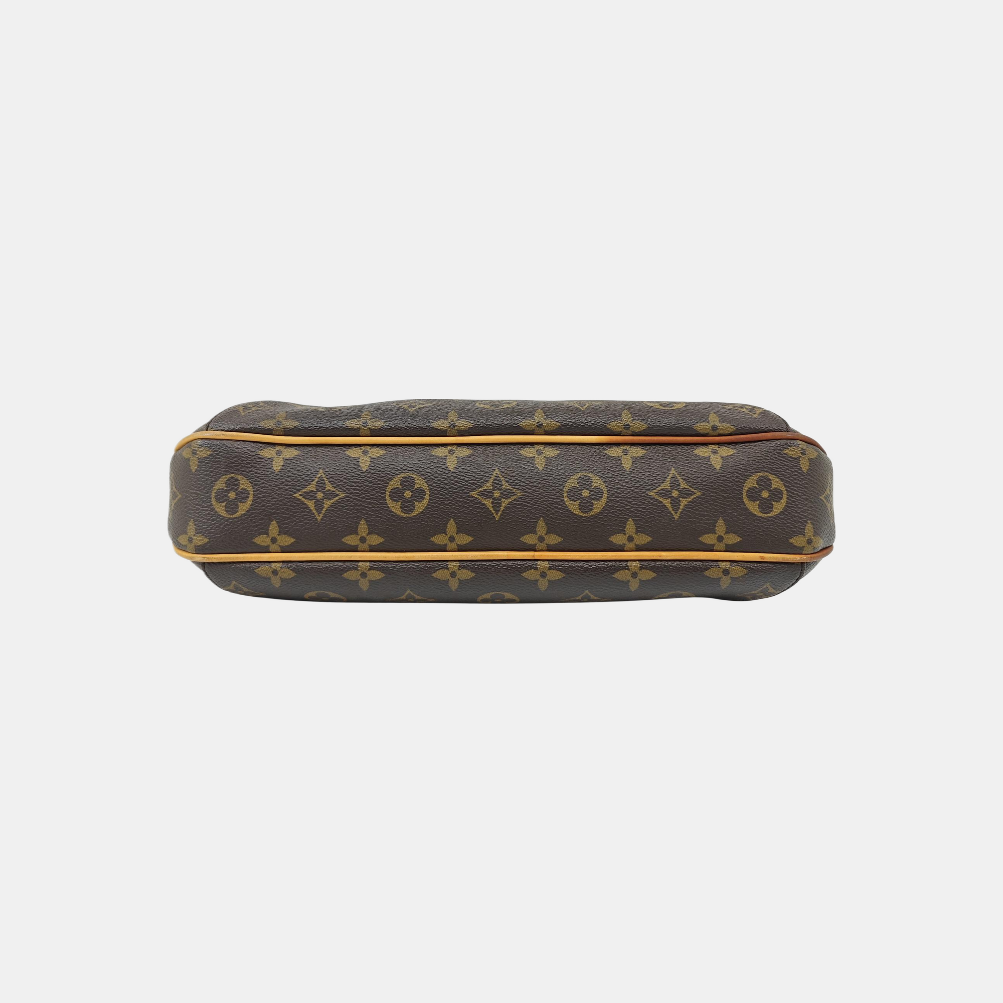 GALLIERA Monogram Coated Canvas Brown