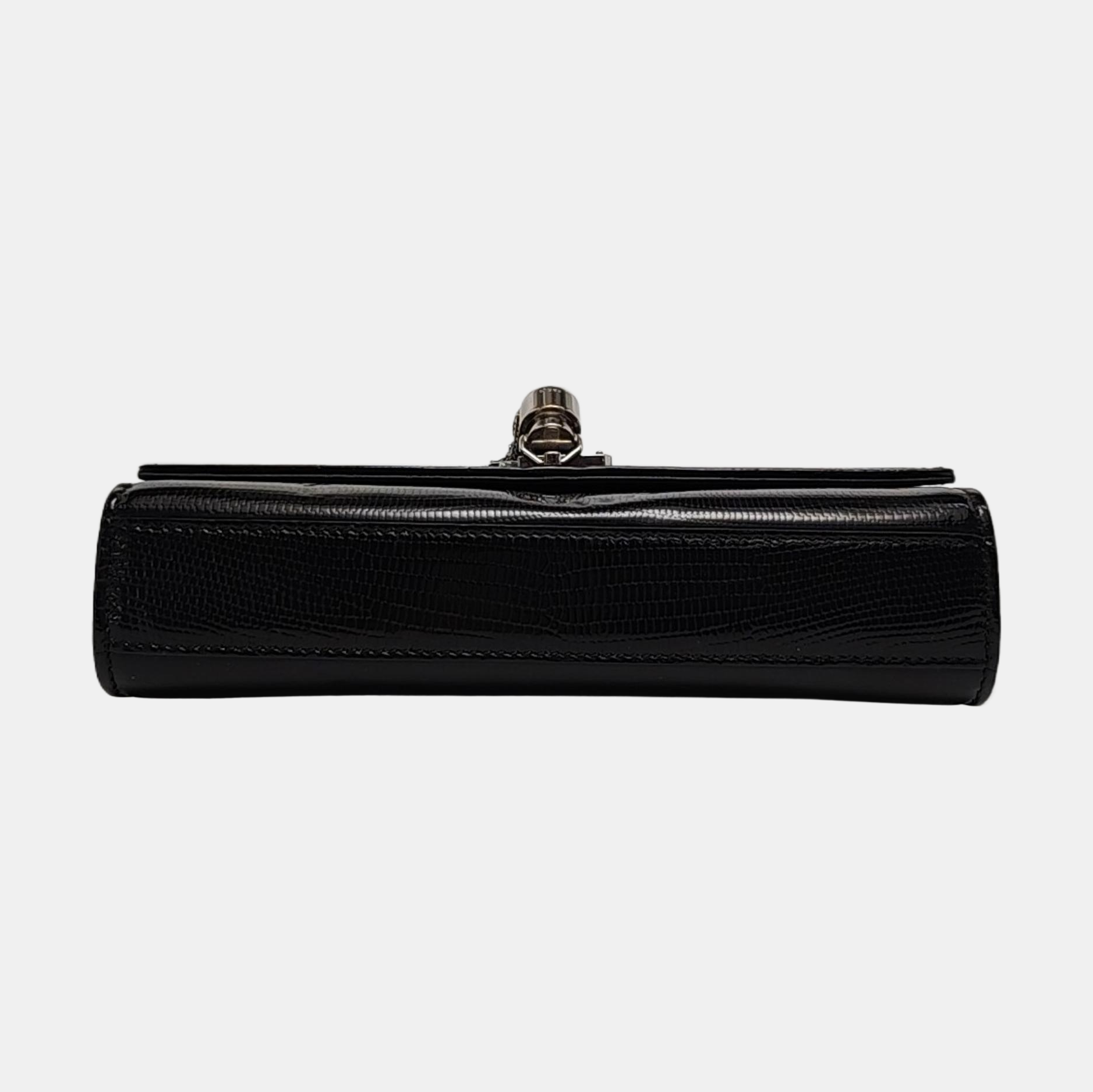 Authenticated pre-owned  KATE Small Calfskin Black - Shoulder Bag at Looply