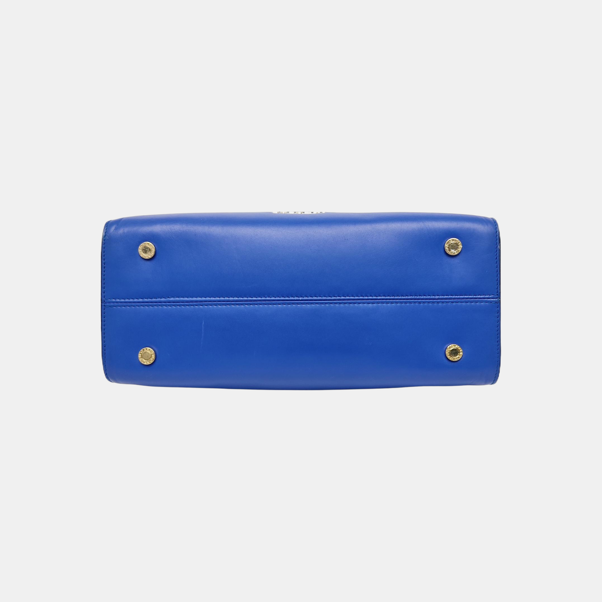 SERPENTI SCAGLIE Calfskin Blue