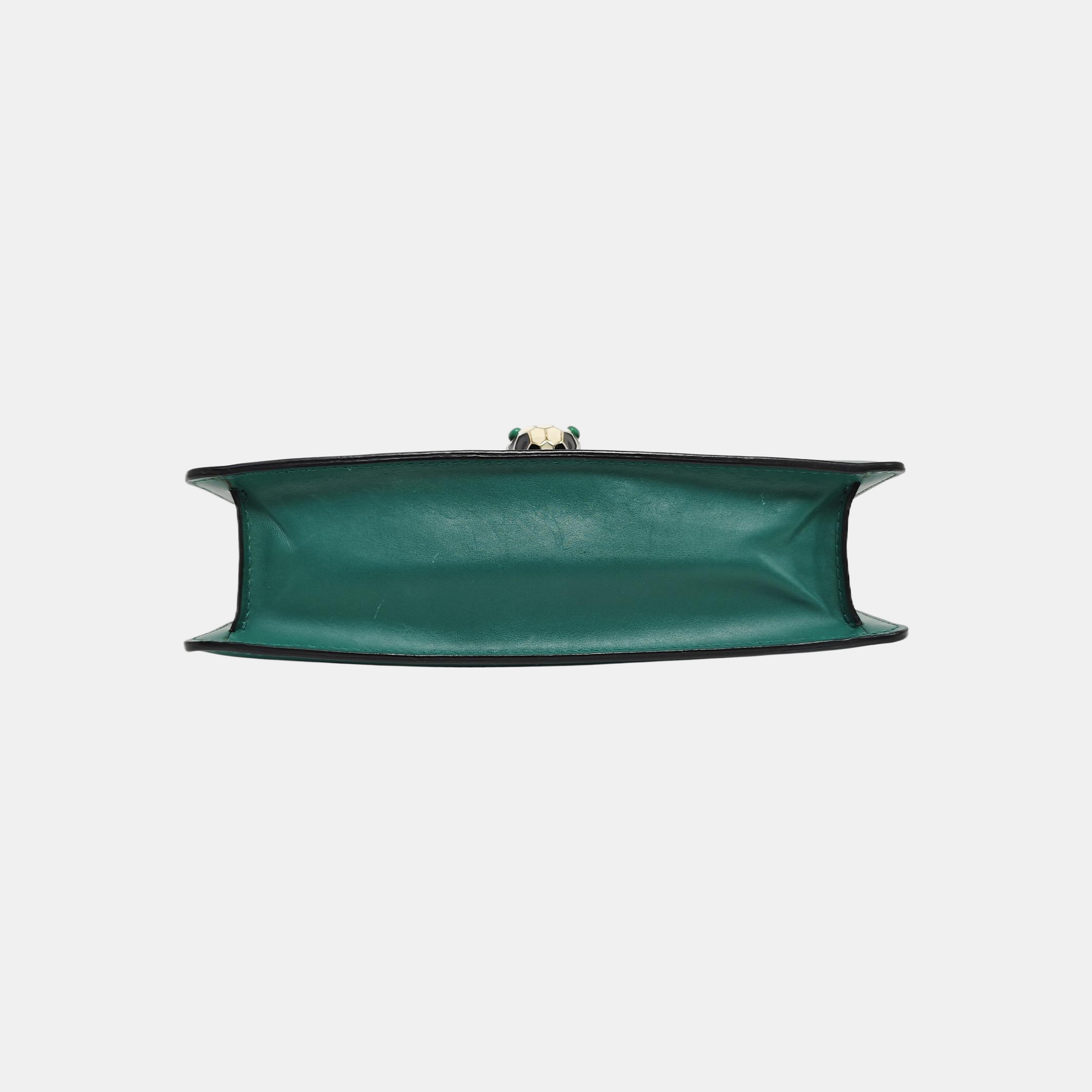 SERPENTI FOREVER Small Calfskin Green