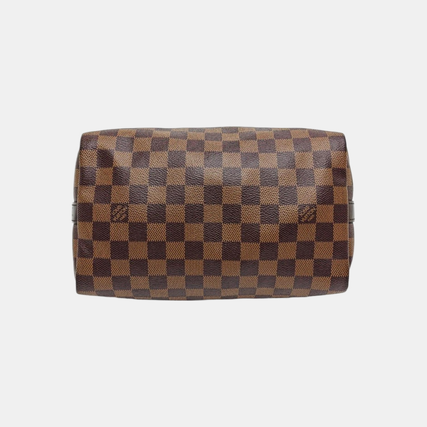 SPEEDY 25 Damier Ebene Coated Canvas Brown